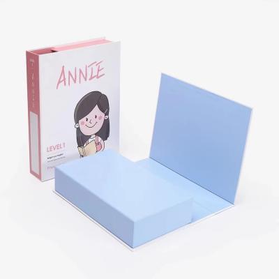 Chine Le carton fait main pliable de livre boîte la couleur de CMYK pour l'emballage de cadeau à vendre