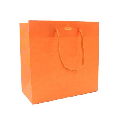 China Panton Color Printed Paper Shopping Bag Industrial ODM Welcome for sale