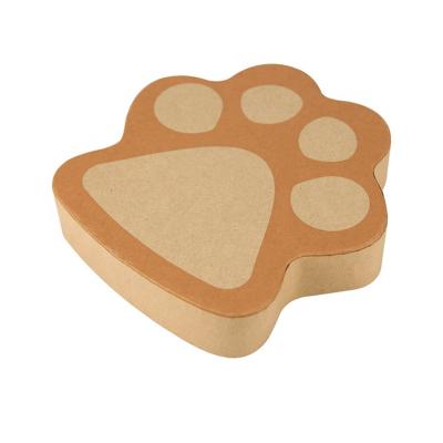 China Cat Paw Shaped Magnetic Closure Box Bulk Pantone Color Paperboard for sale