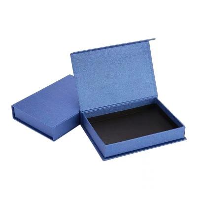 China Blue 2mm Paperboard Gift Boxes , Handmade Paper Boxes Rectangular Multipurpose for sale
