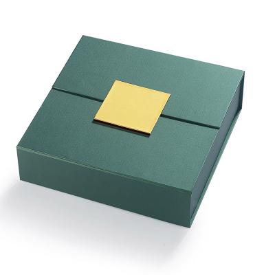China 157gsm Paperboard Gift Boxes Double Open Door Christmas Small Packaging for sale