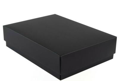 China Eco Kraft Matt Finish Flat Pack Gift Box Easy Fold Self Assembly 1000gsm for sale