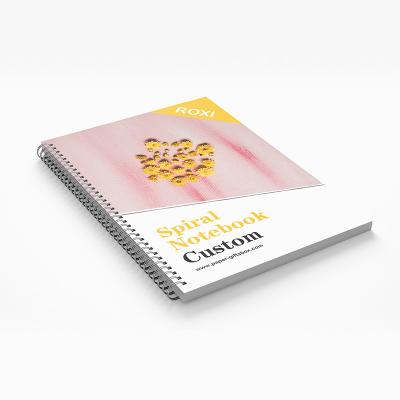 China El Hardcover del cartón de CMYK alineó el atascamiento espiral del cuaderno con 2m m en venta