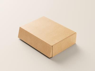 China Brown Paper E Flute Corrugated Box Customize Logo for sale