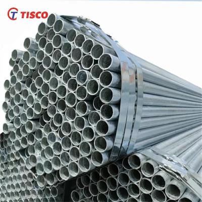 China Tubos e tubos de aço galvanizados a quente espessura da parede 1 mm~12 mm à venda