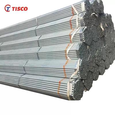 China Hot Dip Gi Steel Tube Galvanised Steel Round Tube A53-A369 Grade for sale