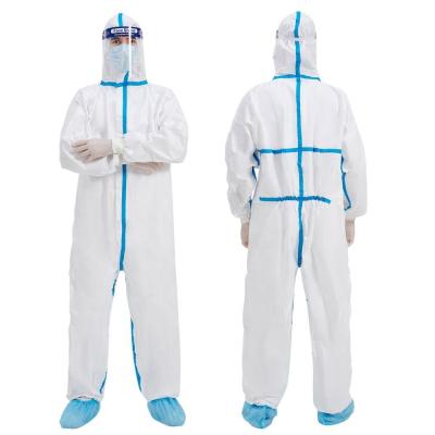 China Disposable Coverall Level 4 Isolation Gowns Reusable Protective Clothing à venda