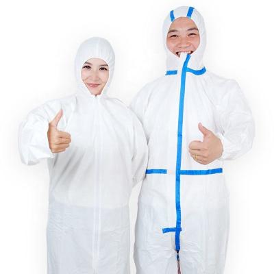 Китай Fluid Proof Waterproof Disposable Protective Coveralls For Medical Clinics продается