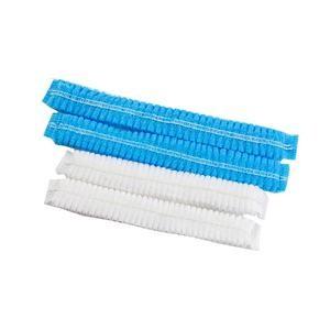 China Nonwoven Surgical Medical CE Strip Surgeon Clip Caps Head Hair Net Mob Cap for sale