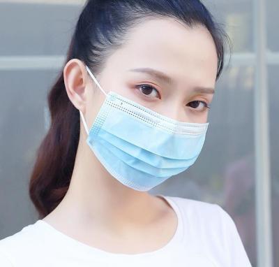 China Polypropylene Disposable Non Woven Face Mask With Tie Fiber Full Face Type 11r 100 Pack for sale
