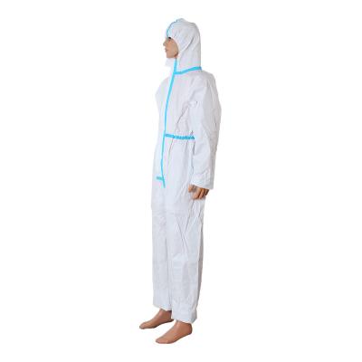 China Isolation Clothing Suit Disposable Medical Protective Coveralls S-3XL for sale