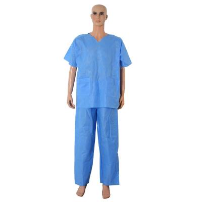 China Vestido cirúrgico descartável reforçado de Sms para pacientes Xxl Xl X-grande à venda