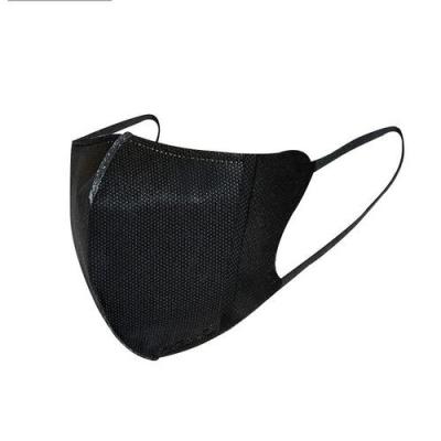 China 3-Ply Disposable Protective Mask Non Medical Black Disposable Pack Of 50 10 Pack for sale
