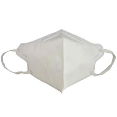 China N95 Disposable Face Mask With Adjustable Ear Loops Particulate Respirator Folded Flat for sale