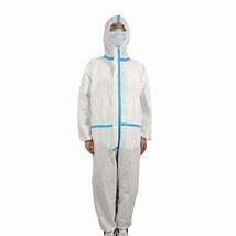 China Disposable Bunny Suit Ppe Medical Protective Coverall Safety Full Cover Zip Up for sale