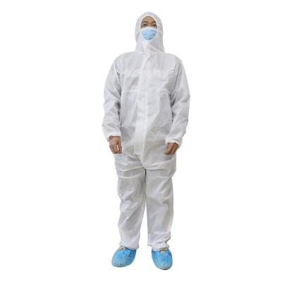 China 3xl 4xl 5 Bluexl White Polypropylene Disposable Coveralls With Hood Spunbond Protective for sale