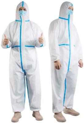 中国 フードが付いている塗る医学の保護つなぎ服使い捨て可能なペインターのジャンプスーツ 販売のため