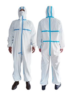 China Disposable Medical Protective Suit Isolation Coverall Gown for sale