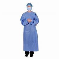 China Disposable Reinforced Surgical Gown Sterile Size L S M  XL XXL Cpe Long Sleeve Apron for sale