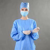 China Disposable Sterile Nonwoven Surgical Gown Coverall Isolation Reinforced EN 1186 for sale
