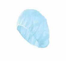 China Blue Disposable Surgical Caps For Men Women Nurse Surgeon Hair Head Skull for sale