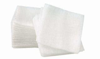 China 4x4 3x3 Gauze Swab Sponge Hospital Gauze Pads Compress  100% Cotton for sale