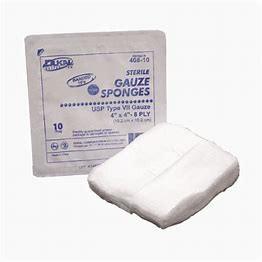China 4 por 4 3x3 3x4 Gauze Sponge Foam Bandage Non estéril tecido à venda