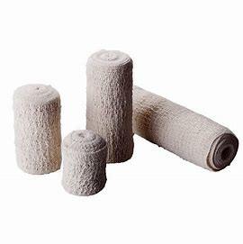 China Surgical Medical Cotton Compression Bandage After Knee Surgery Crinkle Fluff Roll for sale