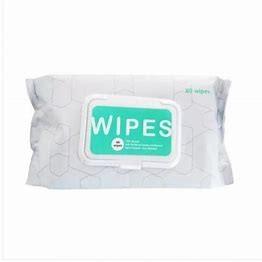 China Medical Grade Disinfectant Wet Wipes Baby Toilet Paper Skin 200x150mm for sale