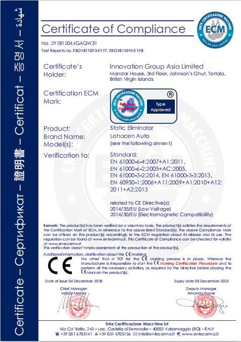 CE - Hangzhou innovation technology co.ltd