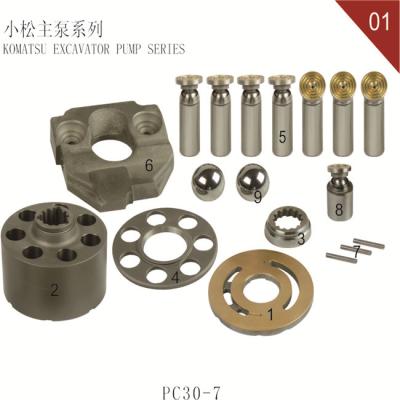 Chine Excavatrice Pump Parts Fits KOMATSU de fer de l'en cuivre PC30-7 à vendre