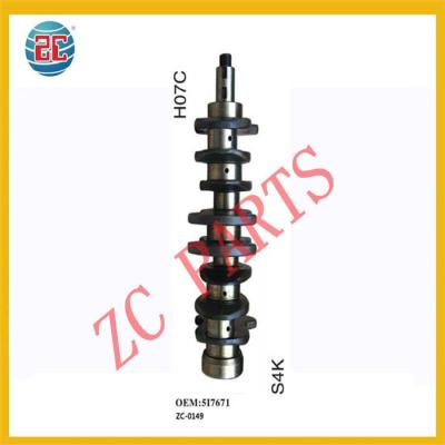 China 4W3989 517671 Diesel Engine Crankshaft Forged Steel Fit For S4K CAT E312B E120B for sale