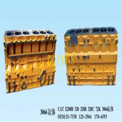 China bloque de cilindro del motor de 5I7530 125-2964 cabido para el gato E200B 320 320C 3066 en venta