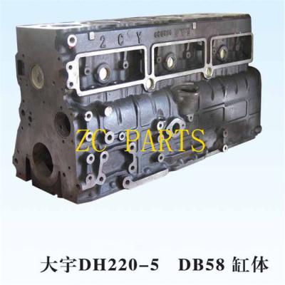 China 65.01101-6079 Cylinder Block In Engine DB58 DH220-5 4HK1 for sale