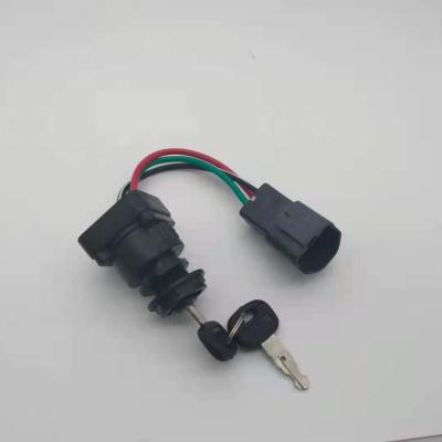China RC411-53964 HRC40-53960 Kubota Ignition Switch Short Type KX41 KX71 KX71 KX080 KX121 Starter Key for sale