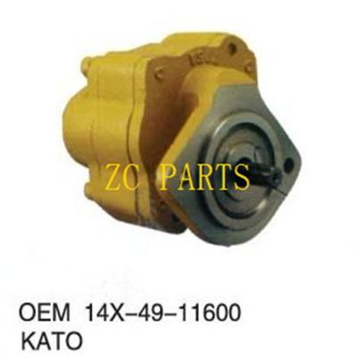 China 14X-49-11600 Hydraulic Gear Pump Bulldozer Part Scavenge Pump D65P-12 D60P-12 for sale