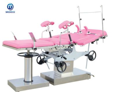 China 195cmx60cm Hospital Delivery Bed Gynocology Surgery Table for sale