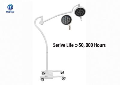 China 40000 Lux Medical Examination Lamp LED Clinic Therapy LED Examination Lamp Mobile for sale