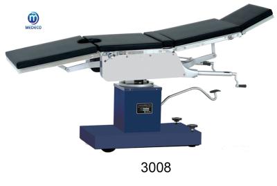 China Manual Hydraulic Operating Table Stainless Steel Operating Table 3008 Series for sale