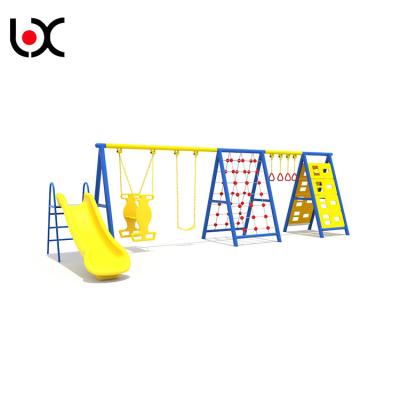 China LLDPE Outdoor Playground Swing For Children Customized Color for sale