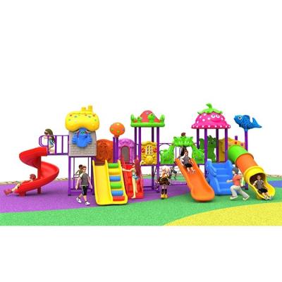 China Factory wholesale children entertainment outdoor plastic playground slide for sale