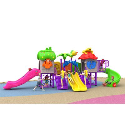 China Most Popular Amusement Park Children Outdoor Plastic Combination Slide Playground For Sale for sale