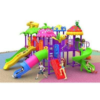 China Entertainment Park Commercial Playground Slides , 600kg 4 In 1 Playground Set for sale