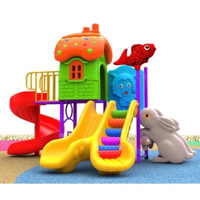 China Plastic Outdoor Childrens Playset , Commercial Yard Play Sets for sale