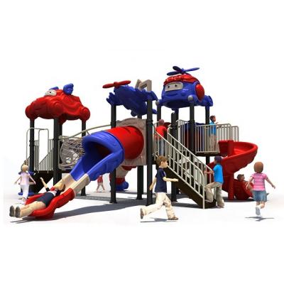 Chine Jardin d'enfants coloré/glissière extérieure équipement préscolaire de terrain de jeu grande à vendre