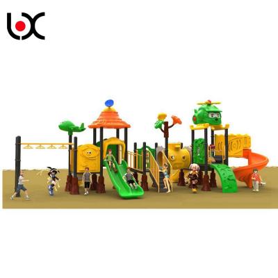 China Creative Outdoor Play Structures For Preschoolers Plastic Material for sale