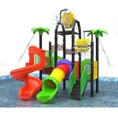China Children Outdoor Playground Kids Amusement Plastic Water Park Playground for sale