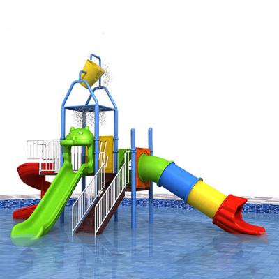 China LLDPE grande galvanizou o equipamento do campo de jogos do parque da água da tubulação para crianças à venda