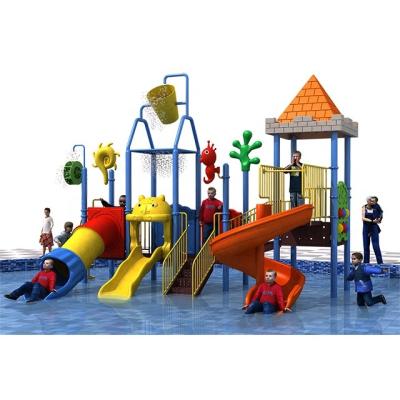 China Fun Games Kids Water Park Playground Tube Slides Equipment for sale