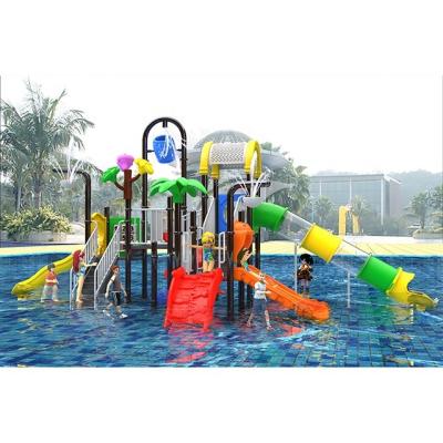 China Customized Garden Water Play Equipment , 3-12 Years Old Childrens Outdoor Slide for sale